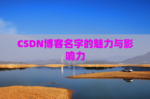 CSDN博客名字的魅力与影响力